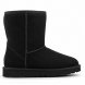 Женские короткие угги с пропиткой Ugg Classic Short II - Black