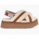Женские сандалии Ugg Disco Cross Slide - Chestnut