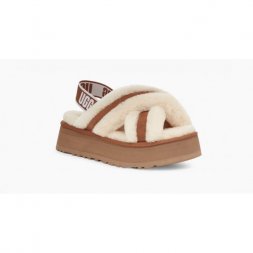 Ugg Disco Cross Slide - Chestnut
