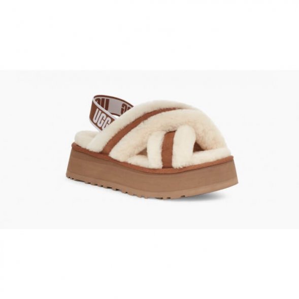 Женские сандалии Ugg Disco Cross Slide - Chestnut