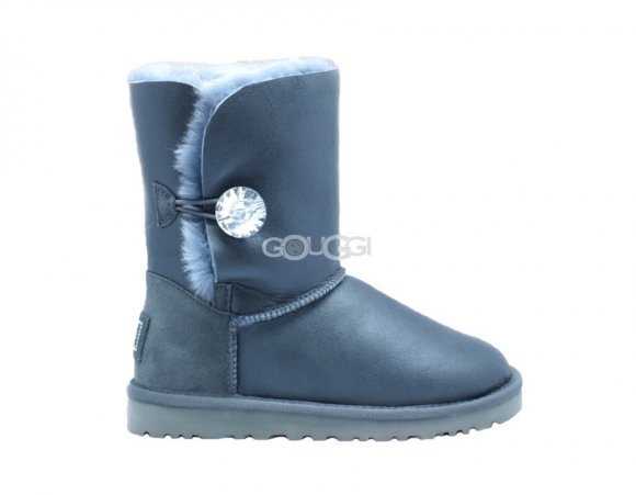 Bailey Button Bling Metallic Silver - 40