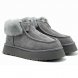 Ugg Funkette Platform Boots - Grey - серый, 39, Замша