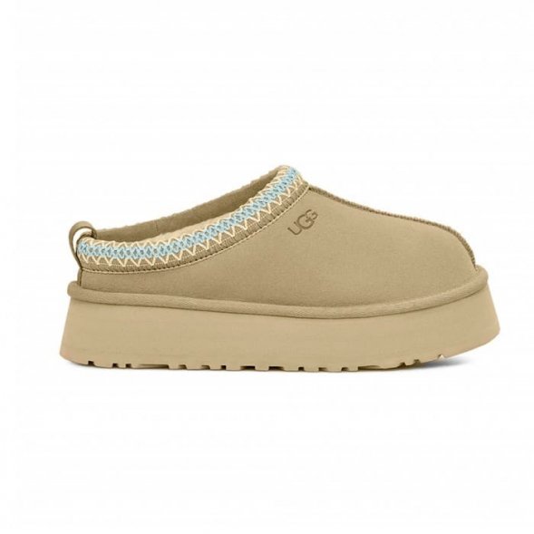 Женские слипоны на платформе Ugg Tazz - Sand
