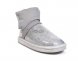 Clear Quilty Boots Grey