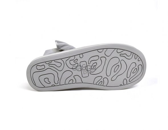 Clear Quilty Boots Grey