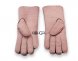 Женские удлиненные перчатки UGG Pink-1030