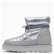 Женские мини угги Ugg Classic Mini Blow Silver