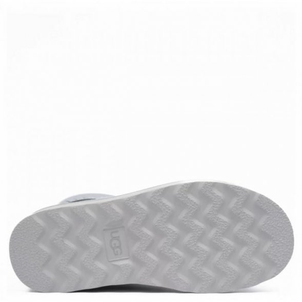 Женские мини угги Ugg Classic Mini Blow Silver