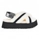 Ugg Disco Cross Slide - White - белый, 40, Натуральная овчина