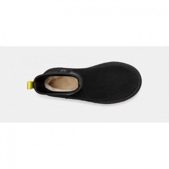 Женские вязаные угги на платформе UGG Classic Dipper Black Женские вязаные угги на платформе UGG Classic Dipper Black