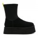 Женские вязаные угги на платформе UGG Classic Dipper Black