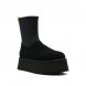 Женские вязаные угги на платформе UGG Classic Dipper Black