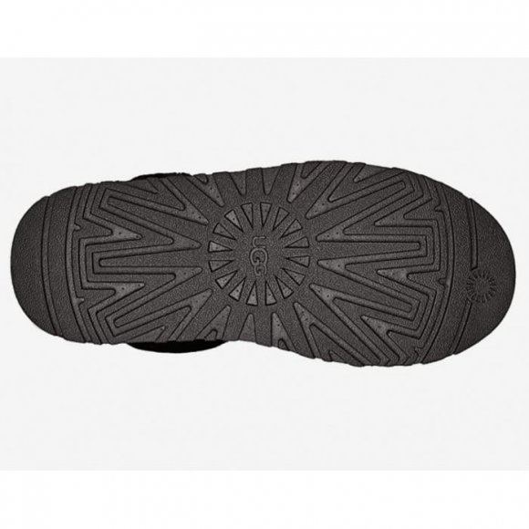 Ugg Funkette Platform Leather - Black - черный, 38, кожа
