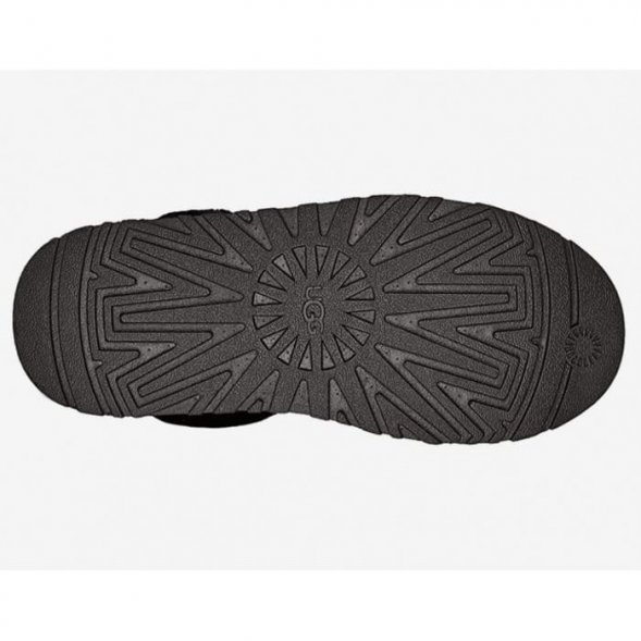 Ugg Funkette Platform Leather - Black - черный, 36, кожа