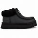 Ugg Funkette Platform Leather - Black - черный, 36, кожа