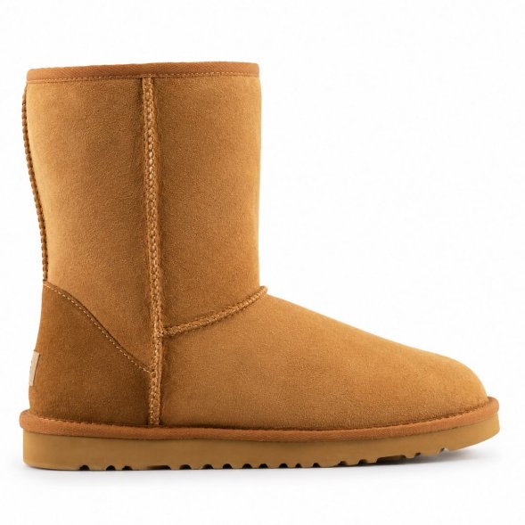 Мужские непромокаемые короткие угги Ugg Classic Short Men's - Chestnut