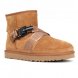Мужские мини угги Ugg Classic Mini Quickclick Boot - Chestnut