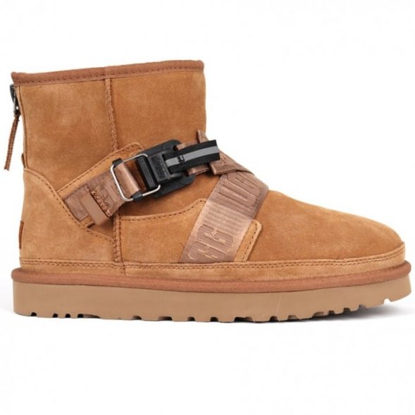Мужские мини угги Ugg Classic Mini Quickclick Boot - Chestnut