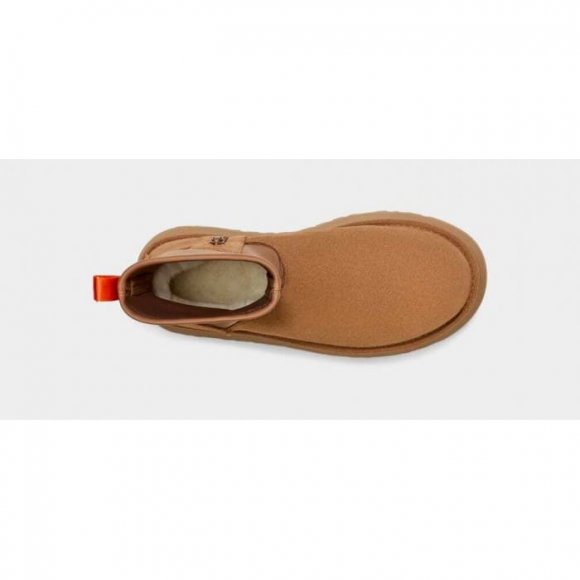 UGG Classic Dipper Chestnut - Каштановый, 35, Натуральная замша - неопрен