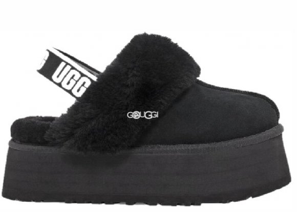 Ugg Funkette Slipper Black - 39