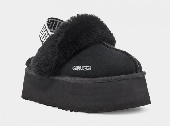 Ugg Funkette Slipper Black - 36