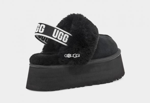 Ugg Funkette Slipper Black - 36