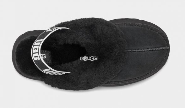 Ugg Funkette Slipper Black - 36