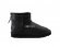 Mini Zip Metallic Black