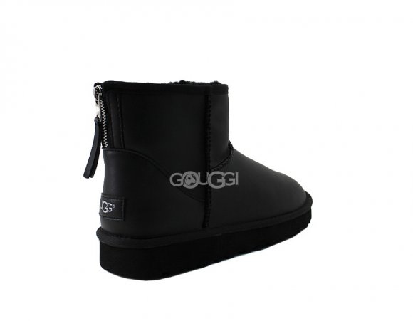 Mini Zip Metallic Black Mini Zip Metallic Black