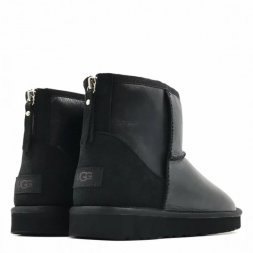 Ugg Classic Mini Men's ZIP Metallic - Black