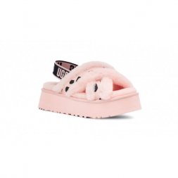 Ugg Disco Cross Slide Animalia - Pink Scallop