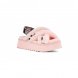 Ugg Disco Cross Slide Animalia - Pink Scallop - Розовый, 35, Натуральная овчина