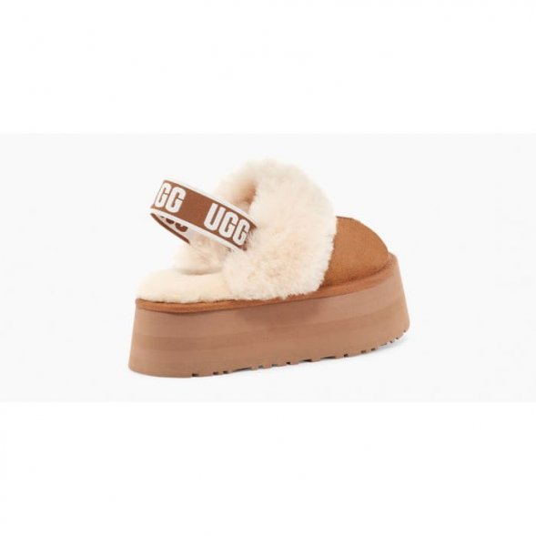 UGG FUNKETTE SLIPPER - Chestnut - Каштановый, 35, Замша