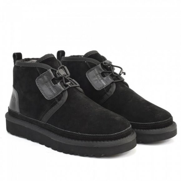 Ugg Neumel Ghillie - Black - черный, 36, Замша