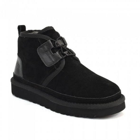 Ugg Neumel Ghillie - Black - черный, 36, Замша