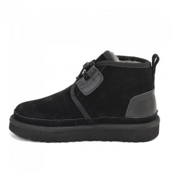Ugg Neumel Ghillie - Black - черный, 36, Замша