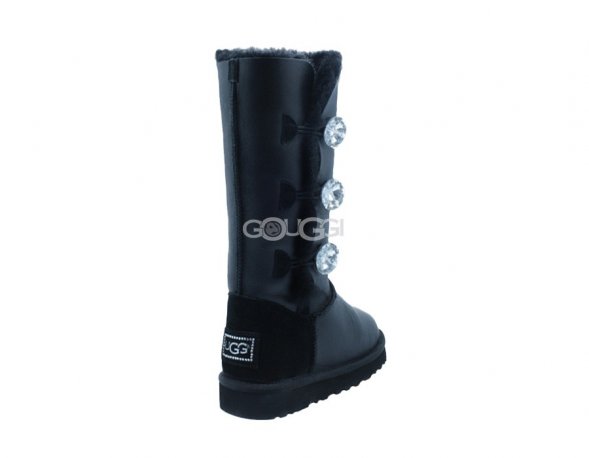 Bailey Button Triplet Bling Metallic Black - 39
