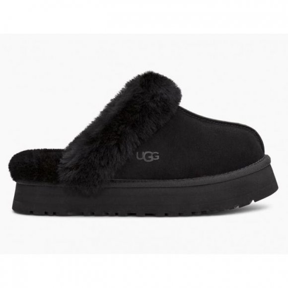 UGG DISQUETTE - Black - черный, 37, Натуральная овчина