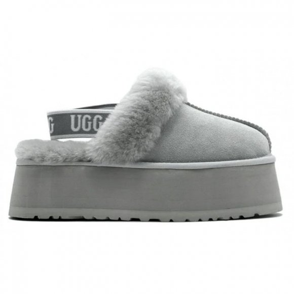 UGG FUNKETTE SLIPPER - Grey Violet - Светло-серый, 36, Замша