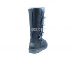 Bailey Button Triplet Bling Metallic Grey