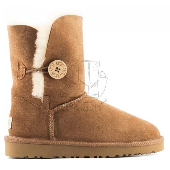 Ugg Bailey Button II Boot - Chestnut - Каштановый, 35, Замша Ugg Bailey Button II Boot - Chestnut - Каштановый, 35, Замша