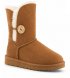 Ugg Bailey Button II Boot - Chestnut - Каштановый, 35, Замша