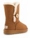Ugg Bailey Button II Boot - Chestnut - Каштановый, 35, Замша