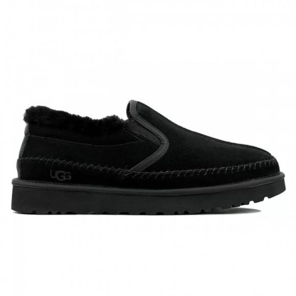 Мужские слиперы Ugg Stitch Slip On Black Мужские слиперы Ugg Stitch Slip On Black
