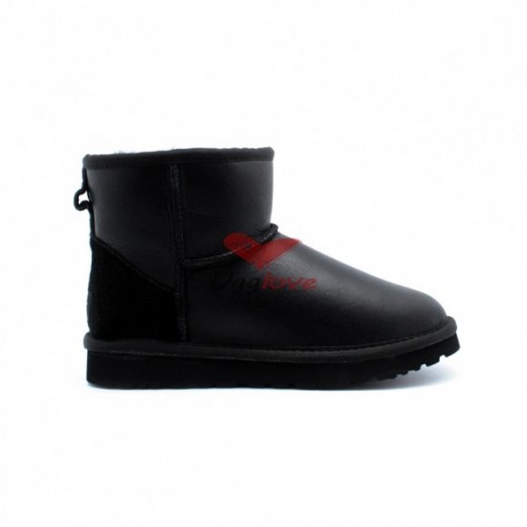 Ugg Classic Mini Men's Metallic - Black - черный, 39, Обливные