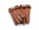 меховые перчатки женские Chestnut Leather