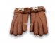 меховые перчатки женские Chestnut Leather