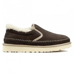 Ugg Stitch Slip On Chocolate