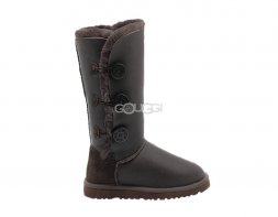 Bailey Button Triplet Metallic Chocolate