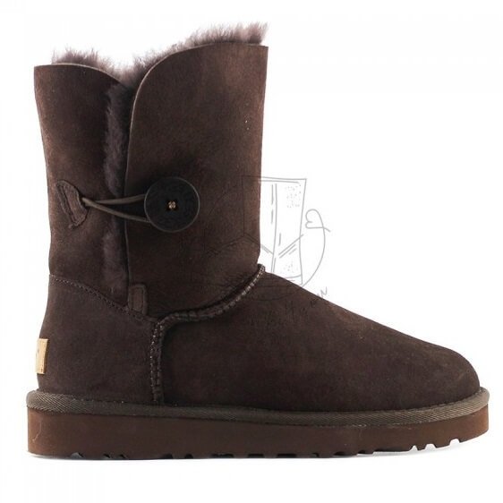 Ugg Bailey Button II Boot - Chocolate - Шоколадный, 38, Замша Ugg Bailey Button II Boot - Chocolate - Шоколадный, 38, Замша